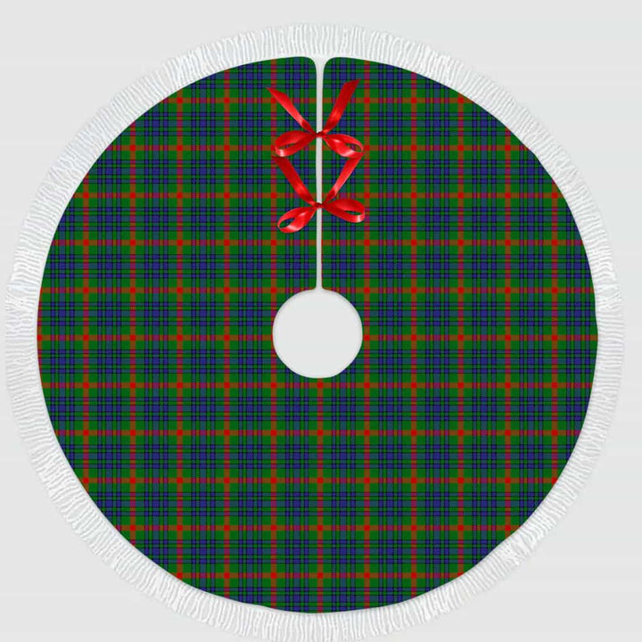 Scottish Aiton Clan Tartan Christmas Tree Skirt Tassels 1 Tartan Plaid