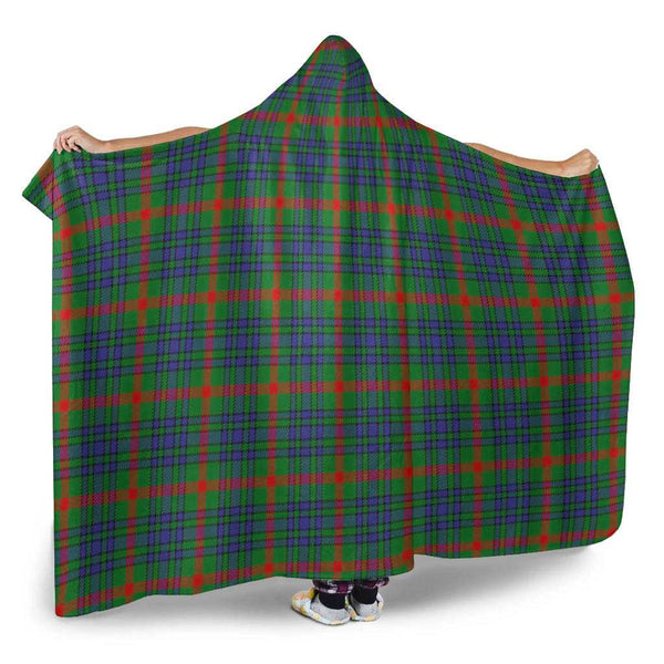Scottish Aiton Clan Tartan Hooded Blanket Tartan Plaid 2