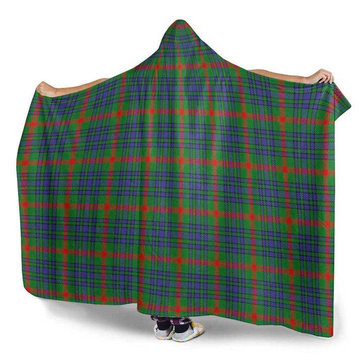 Scottish Aiton Clan Tartan Hooded Blanket Tartan Plaid 3