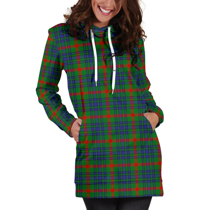 Scottish Aiton Clan Tartan Hoodie Dress
