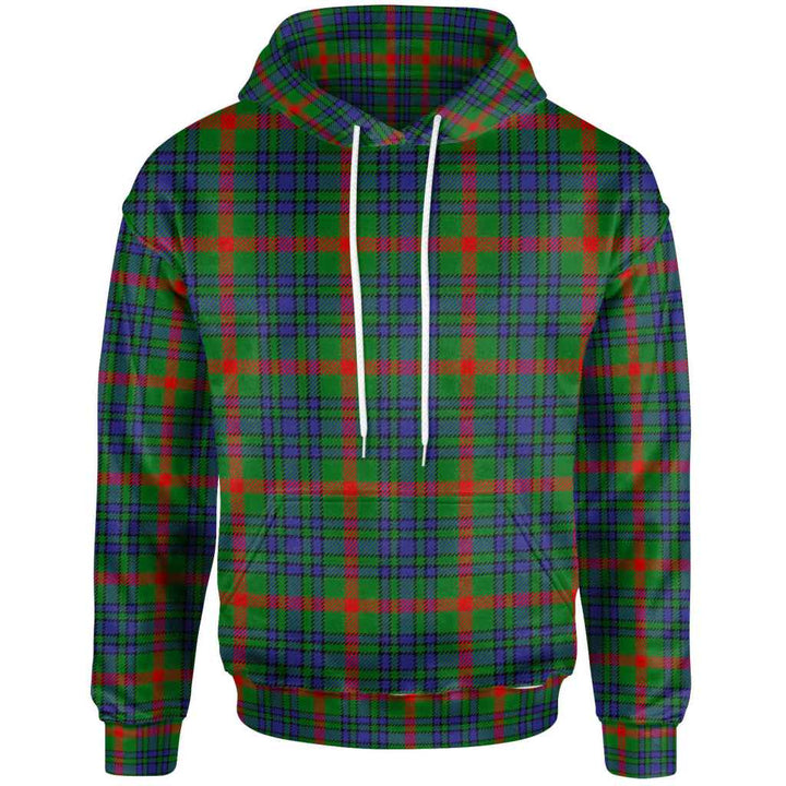 Scottish Aiton Clan Tartan Hoodie Front Side Tartan Plaid