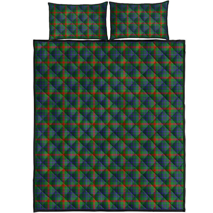 Scottish Aiton Clan Tartan Quilt Bed Set Tartan Plaid 1