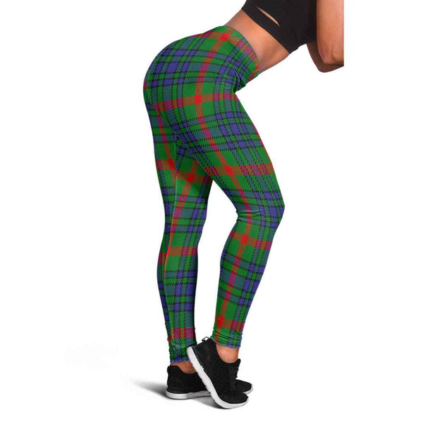 Scottish Aiton Clan Tartan Women Leggings Tartan Plaid 1