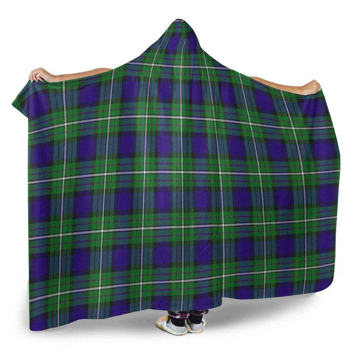 Scottish Alexander Clan Tartan Hooded Blanket Tartan Plaid 2