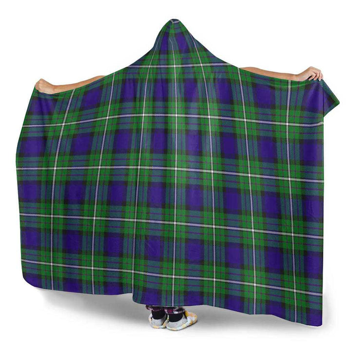 Scottish Alexander Clan Tartan Hooded Blanket Tartan Plaid 3