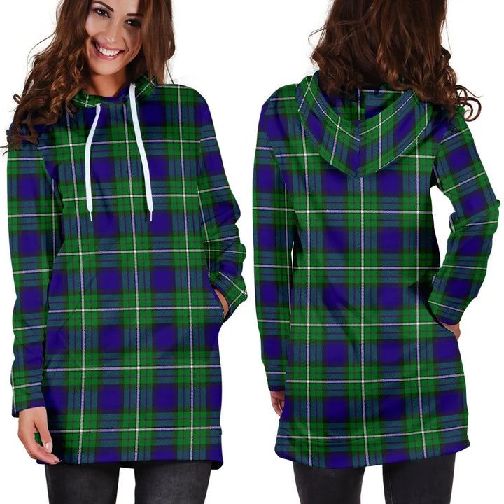 Scottish Alexander Clan Tartan Hoodie Dress