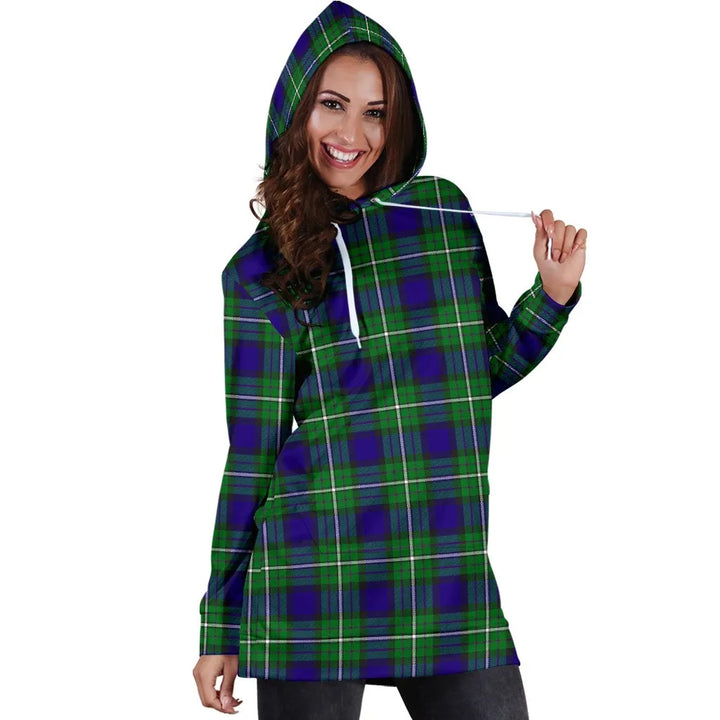 Scottish Alexander Clan Tartan Hoodie Dress