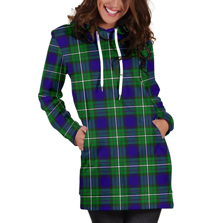 Scottish Alexander Clan Tartan Hoodie Dress