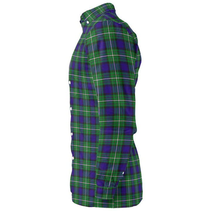 Scottish Alexander Clan Tartan Long Sleeve Shirt Tartan Plaid