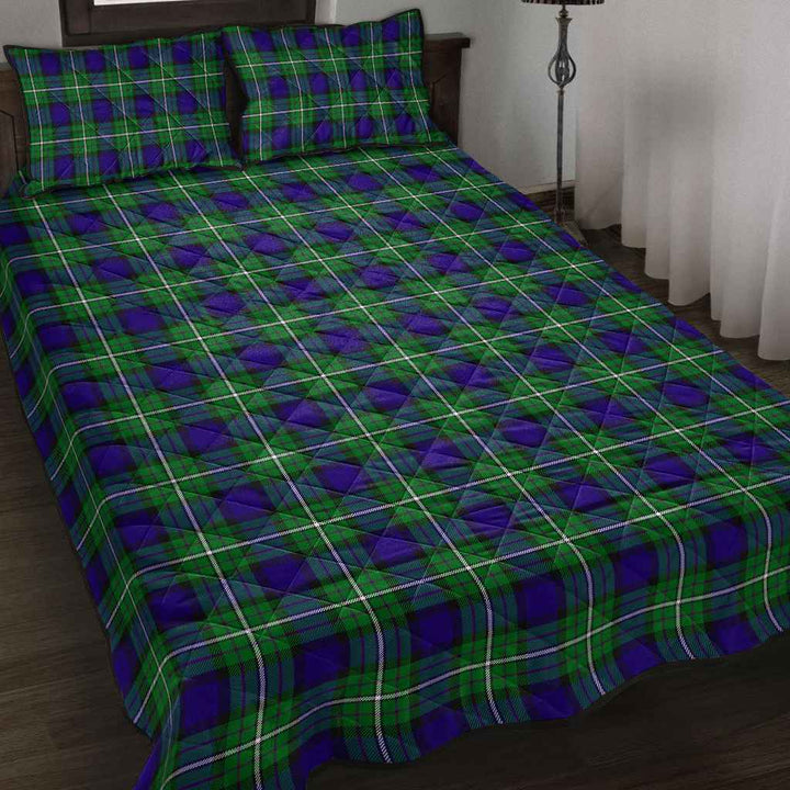 Scottish Alexander Clan Tartan Quilt Bed Set Tartan Plaid 2