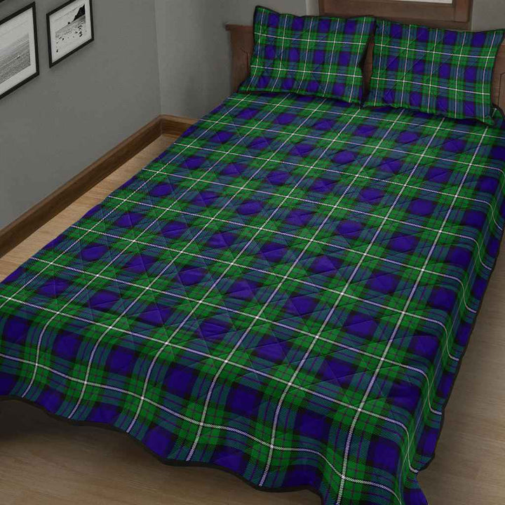 Scottish Alexander Clan Tartan Quilt Bed Set Tartan Plaid 3