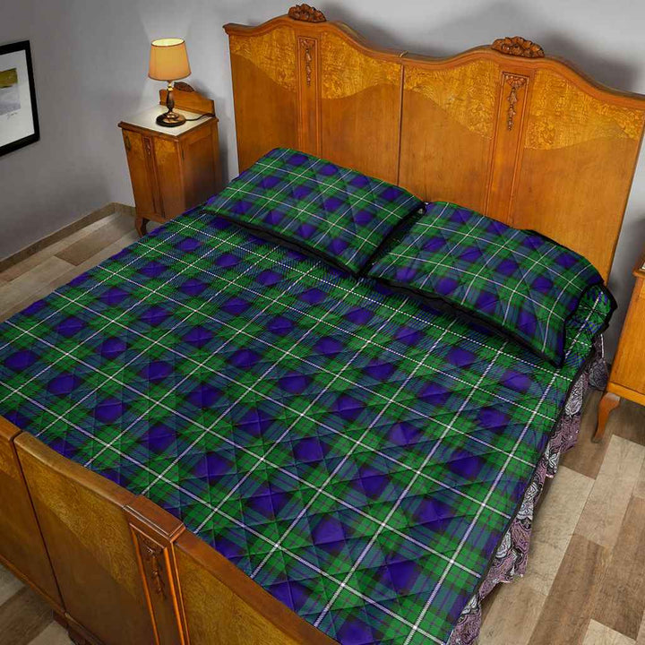 Scottish Alexander Clan Tartan Quilt Bed Set Tartan Plaid 5