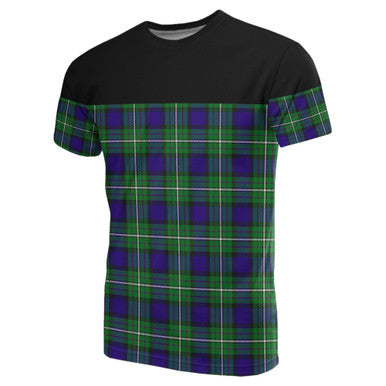 Scottish Alexander Clan Tartan T-Shirt Horizontal Style Front Side Tartan Plaid