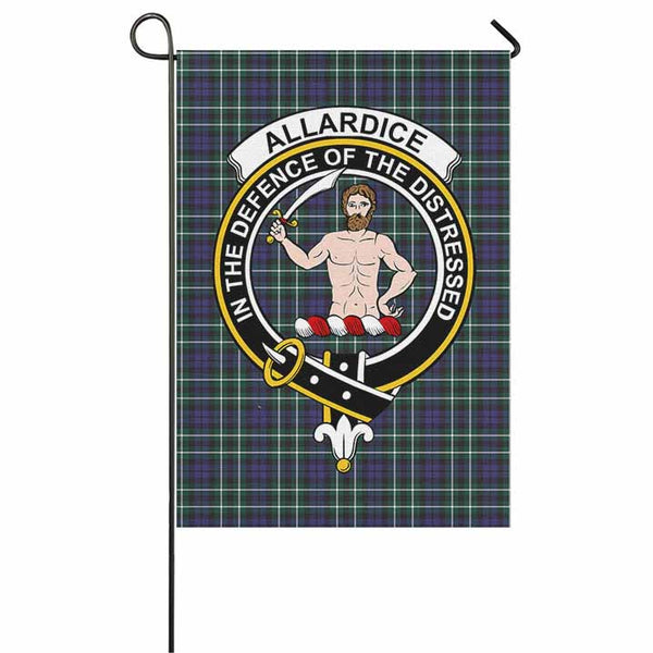 Scottish Allardice Clan Crest Tartan Garden Flag Tartan Plaid 1