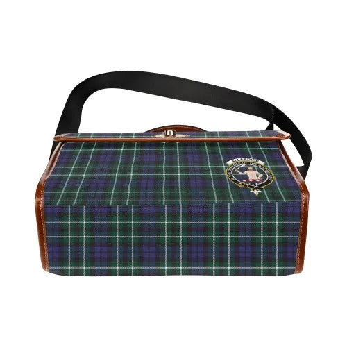 Scottish Allardice Clan Crest Tartan Waterproof Canvas Bag Tartan Plaid 5