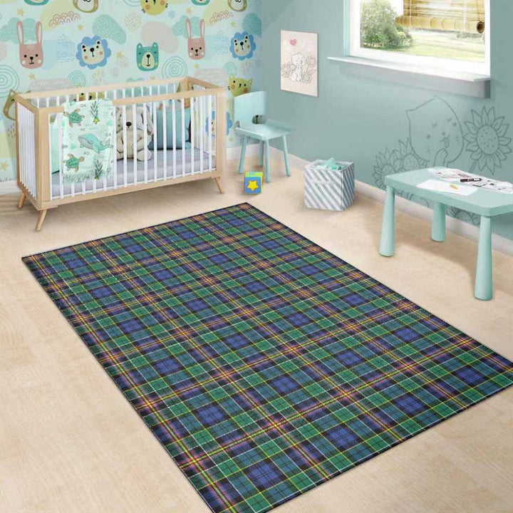 Scottish Allison Clan Tartan Area Rug Tartan Plaid 5