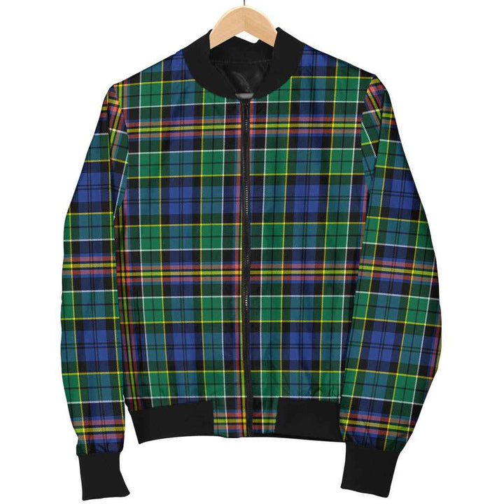 Scottish Allison Clan Tartan Bomber Jacket Tartan Plaid 1