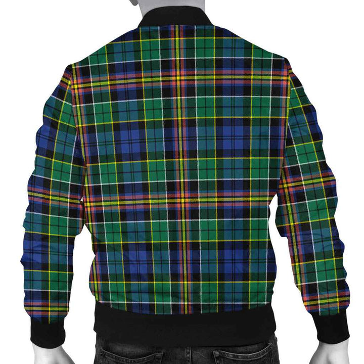 Scottish Allison Clan Tartan Bomber Jacket Tartan Plaid 3