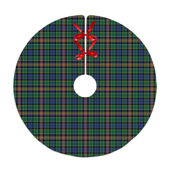 Scottish Allison Clan Tartan Christmas Tree Skirt No Tassels 1 Tartan Plaid