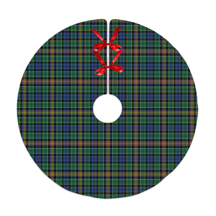 Scottish Allison Clan Tartan Christmas Tree Skirt No Tassels 1 Tartan Plaid