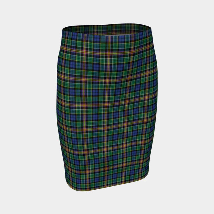 Scottish Allison Clan Tartan Fitted Skirt Tartan Plaid 1