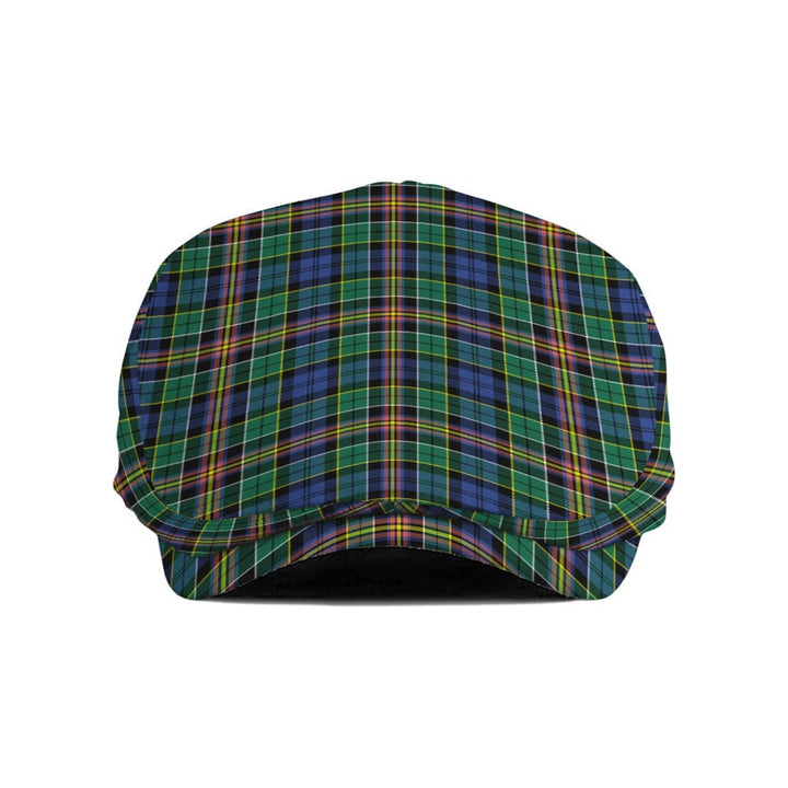 Scottish Allison Clan Tartan Flat Cap Tartan Plaid 1