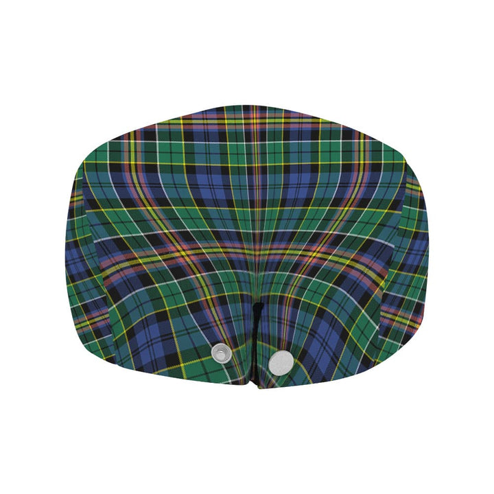 Scottish Allison Clan Tartan Flat Cap Tartan Plaid 4