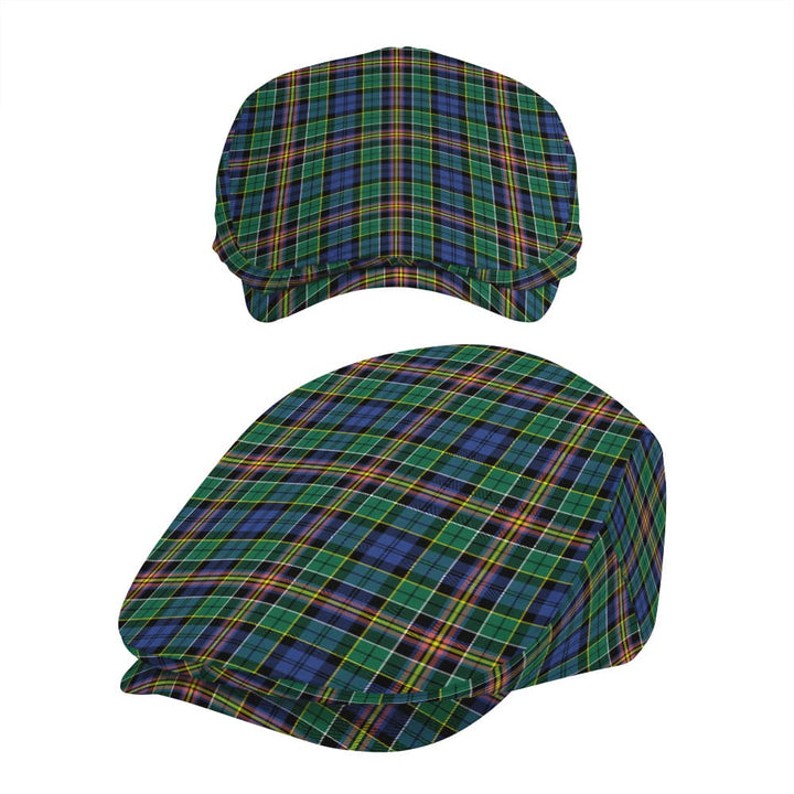 Scottish Allison Clan Tartan Flat Cap Tartan Plaid 5