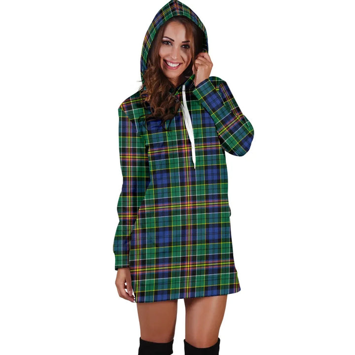 Scottish Allison Clan Tartan Hoodie Dress