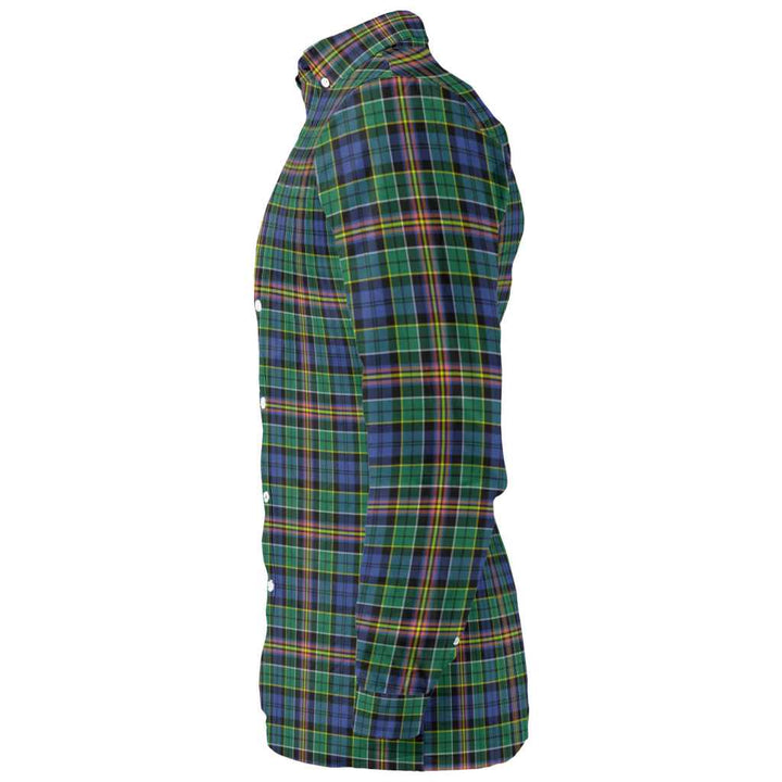 Scottish Allison Clan Tartan Long Sleeve Shirt Tartan Plaid