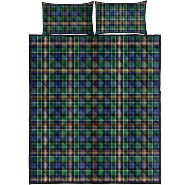 Scottish Allison Clan Tartan Quilt Bed Set Tartan Plaid 1