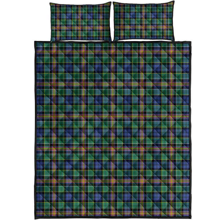 Scottish Allison Clan Tartan Quilt Bed Set Tartan Plaid 1