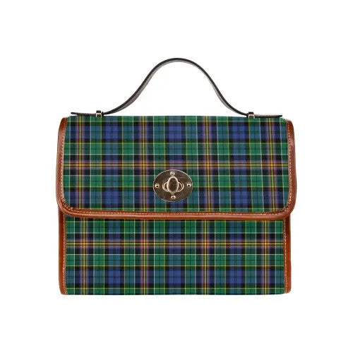 Scottish Allison Clan Tartan Waterproof Canvas Bag Tartan Plaid 2