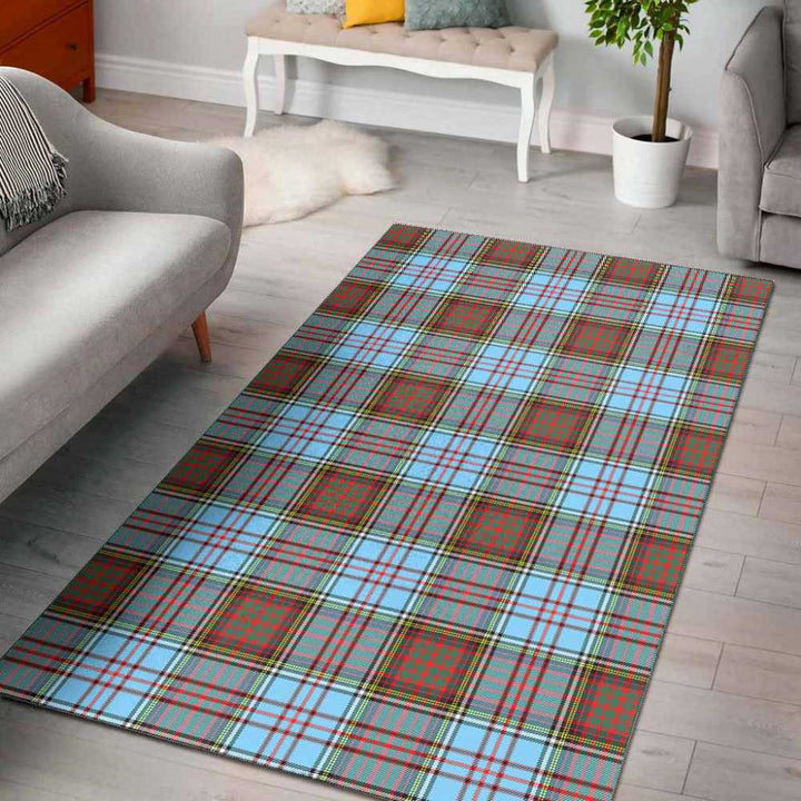 Scottish Anderson Ancient Clan Tartan Area Rug Tartan Plaid 1