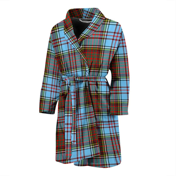 Scottish Anderson Ancient Clan Tartan Bathrobe 2