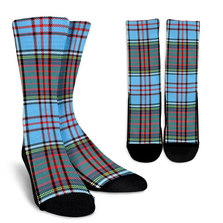 Scottish Anderson Ancient Clan Tartan Crew Socks