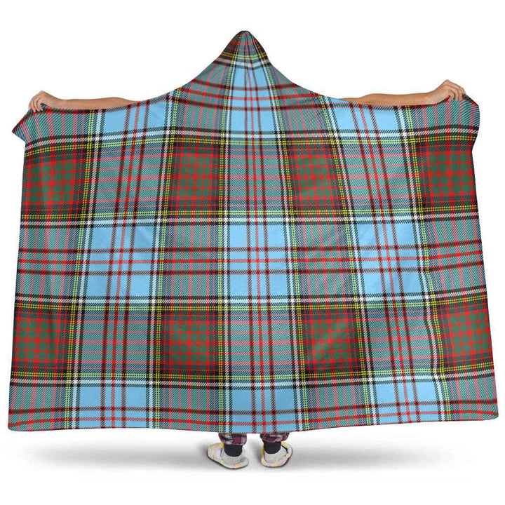 Scottish Anderson Ancient Clan Tartan Hooded Blanket Tartan Plaid 1