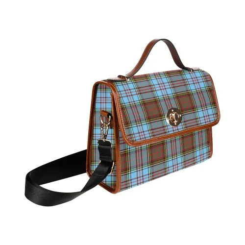 Scottish Anderson Ancient Clan Tartan Waterproof Canvas Bag Tartan Plaid 3