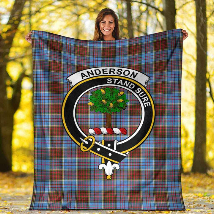 Scottish Anderson Clan Crest Tartan Blanket Tartan Plaid 6