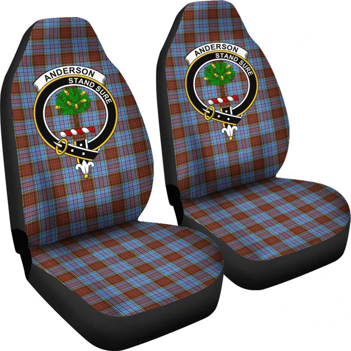 Scottish Anderson Clan Crest Tartan Car Seat Covers 4