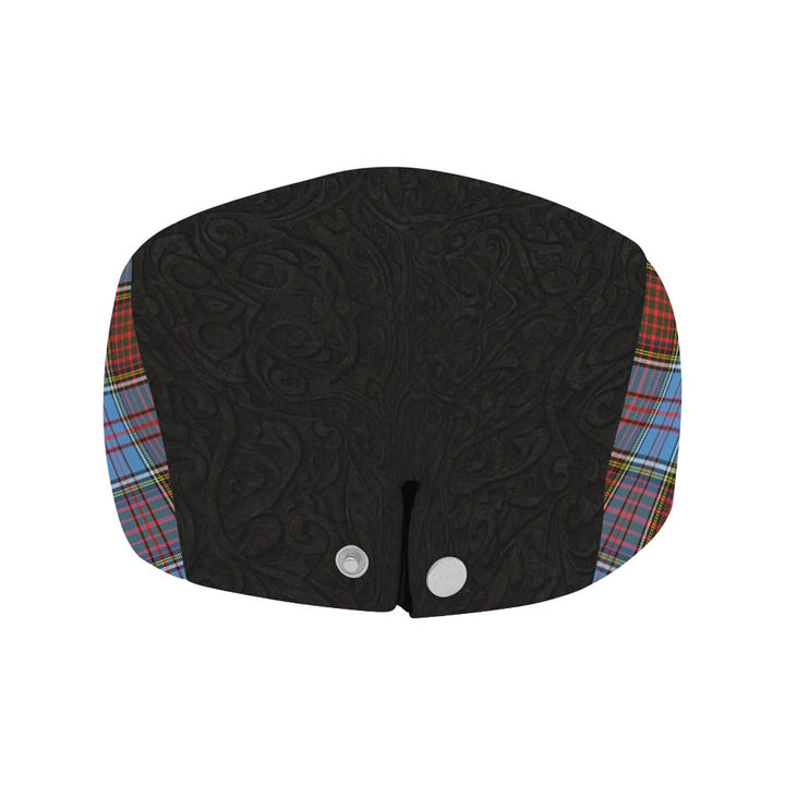Scottish Anderson Clan Crest Tartan Flat Cap - Scratch Style Tartan Plaid 4