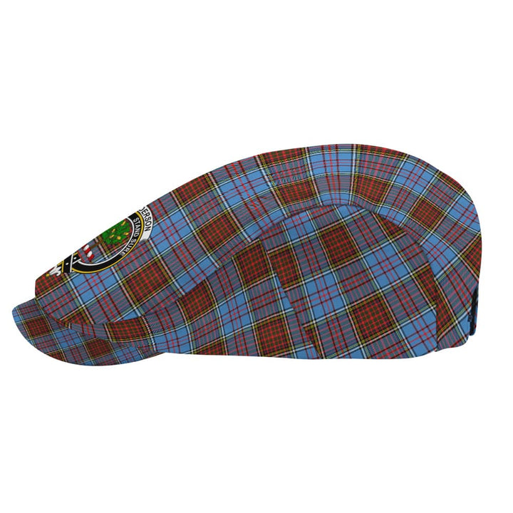 Scottish Anderson Clan Crest Tartan Flat Cap Tartan Plaid 3