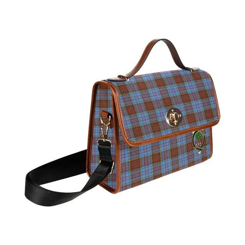 Scottish Anderson Clan Crest Tartan Waterproof Canvas Bag Tartan Plaid 3