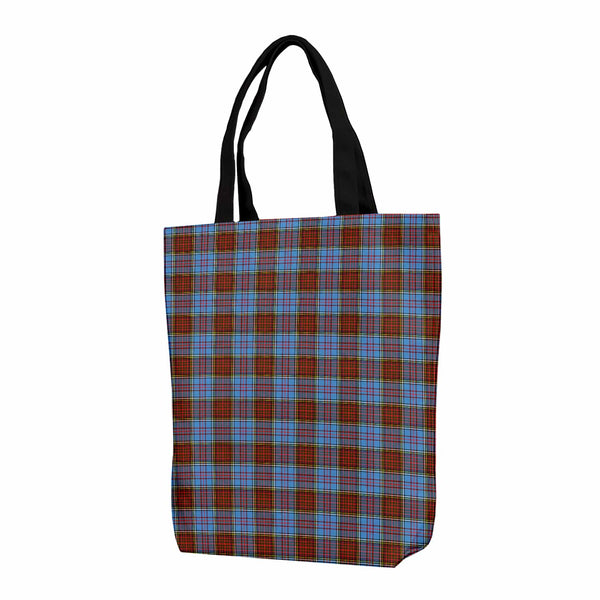 Scottish Anderson Modern Clan Tartan Canvas Bag With Shoulder Strap Tartan Plaid 1