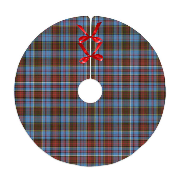 Scottish Anderson Modern Clan Tartan Christmas Tree Skirt No Tassels 1 Tartan Plaid