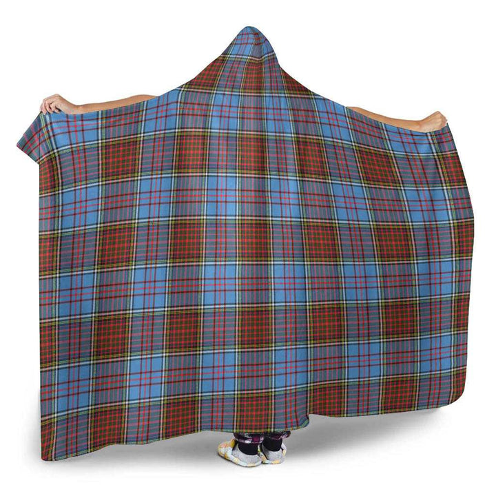Scottish Anderson Modern Clan Tartan Hooded Blanket Tartan Plaid 2