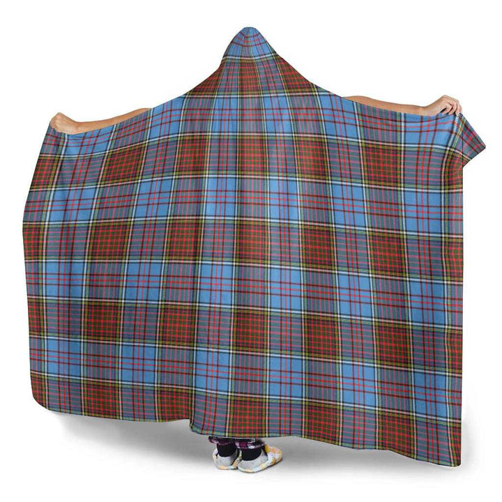 Scottish Anderson Modern Clan Tartan Hooded Blanket Tartan Plaid 3