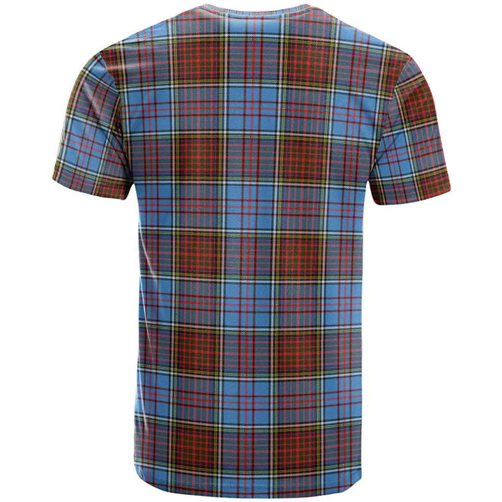 Scottish Anderson Modern Clan Tartan T-Shirt Back Side Tartan Plaid