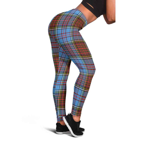 Scottish Anderson Modern Clan Tartan Women Leggings Tartan Plaid 1
