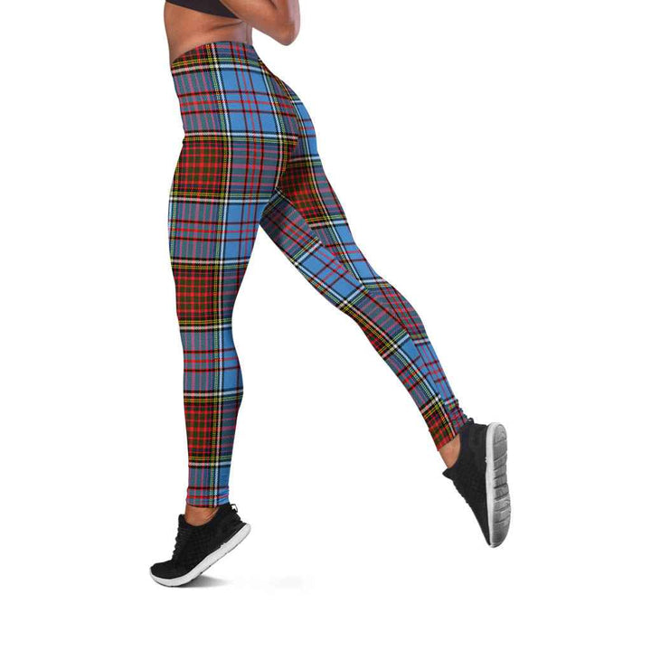 Scottish Anderson Modern Clan Tartan Women Leggings Tartan Plaid 2